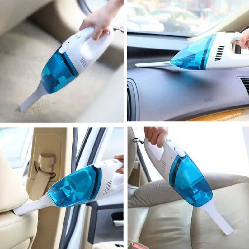 Car mini vacuum cleaner, plastic body, 28 x 11.5 x 9 cm, 700 suction, with 2.5 metre cable