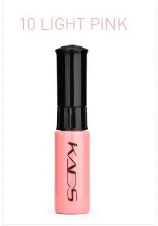 Color print nail polish bottle with 7ml net content in standard colour finish