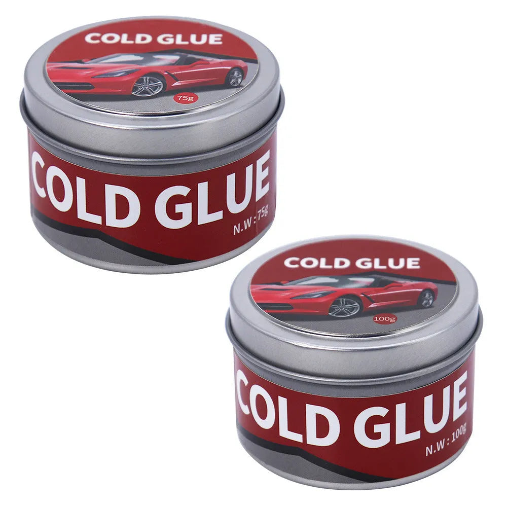 Tube of automotive cold glue for car dent repair with 75g or 100g size options