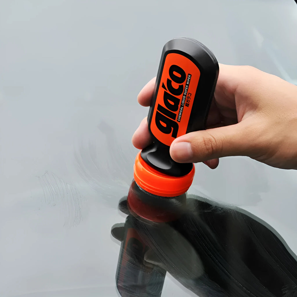 70ml bottle of transparent car windscreen rain repellent treatment for glass surfaces