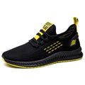 Men's low-top casual sports shoes with flying three bars stripes and cross-strap design on a Flying Weave upper.