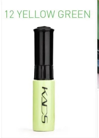 Color print nail polish bottle with 7ml net content in standard colour finish