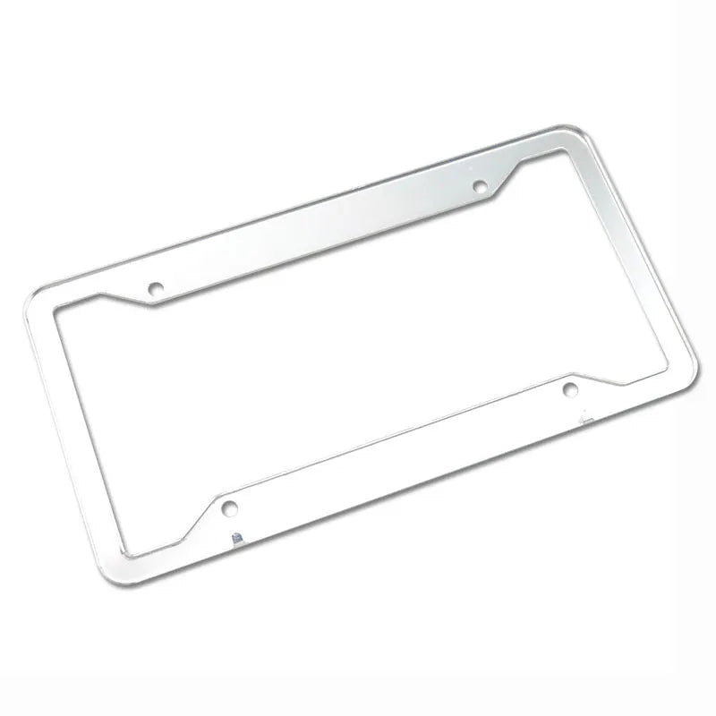 Aluminium alloy licence plate frame with stainless steel construction in 200x150mm dimensions