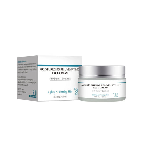30g anti-aging cream jar for facial firming and brightening treatment