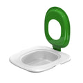 Fifth generation cat toilet trainer with plastic tray mat in available colours