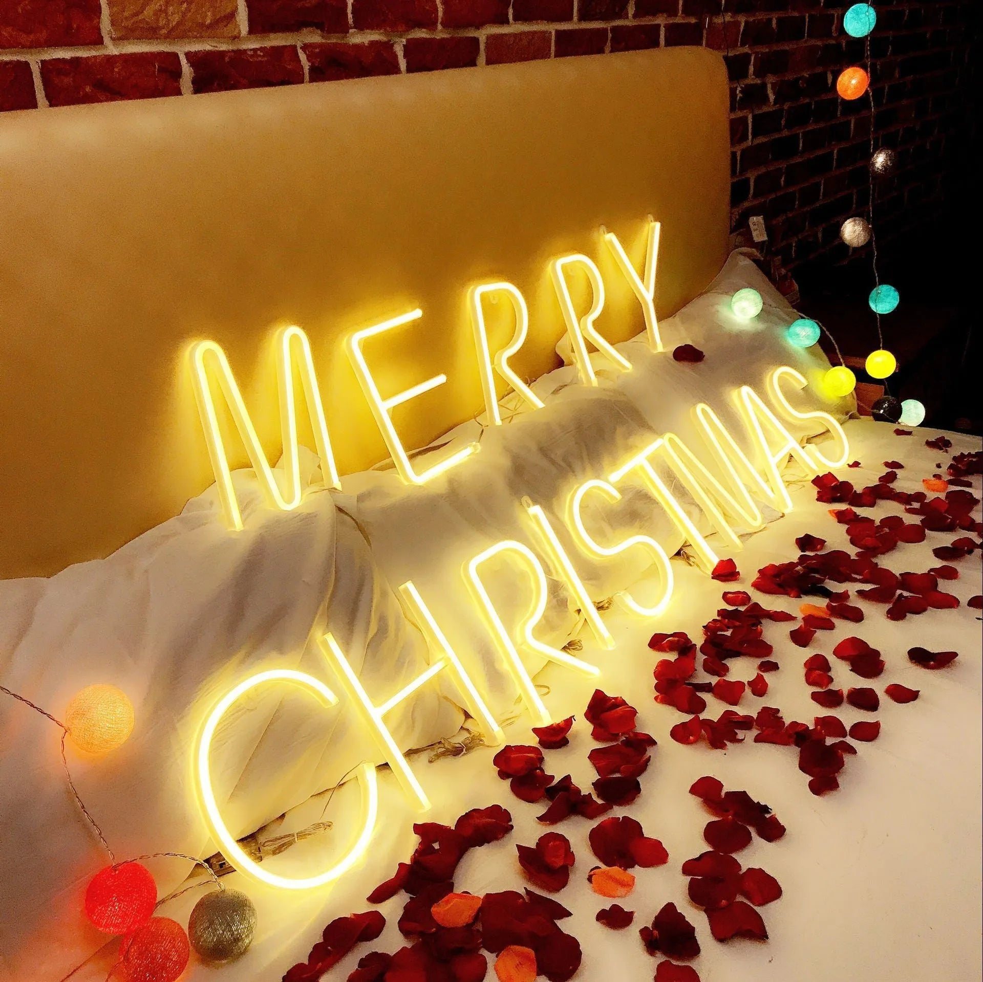 LED alphabet letter light with plastic shell showing single letter illumination as night light