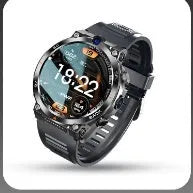 Sports smartwatch with dual cameras, TFT touch screen, and heart rate monitoring functionality
