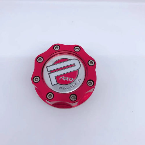 Aluminium alloy fuel tank cap for Honda vehicles in four colour options