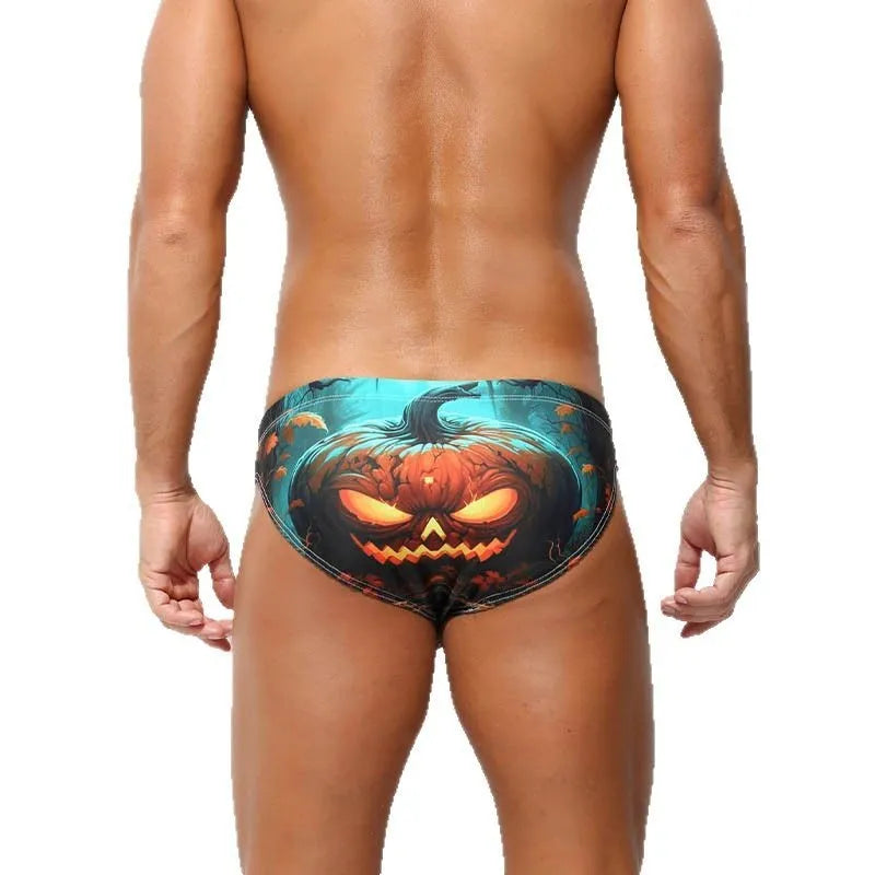 Men's low waisted quick-drying shorts with digital printing in multiple colour options