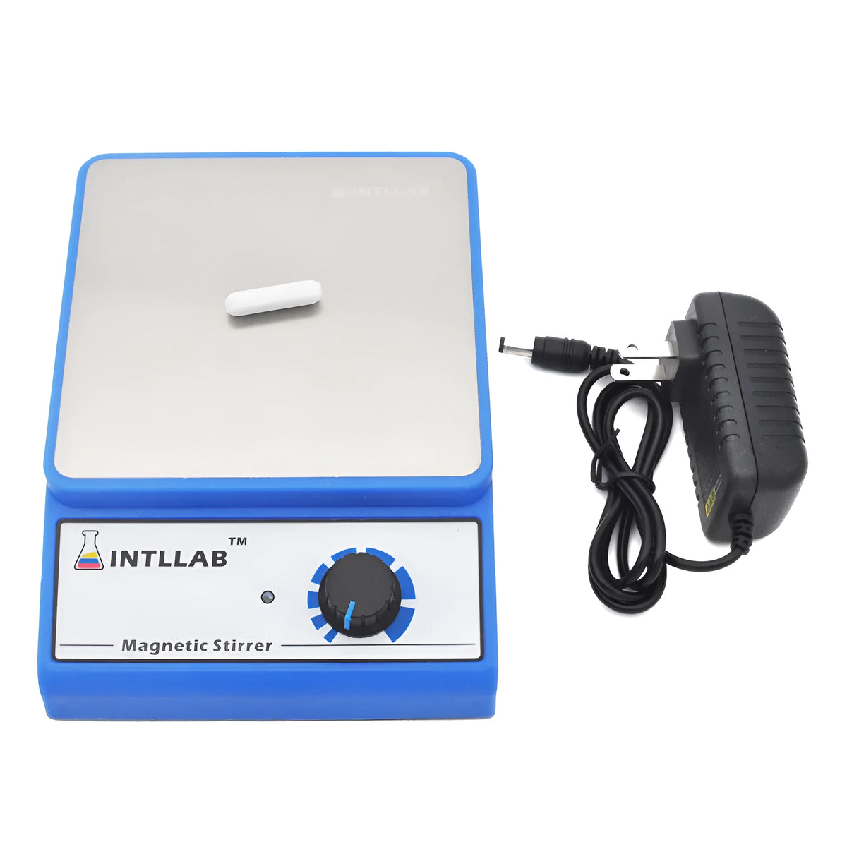 MS500 laboratory magnetic stirrer with ABS body and 316 stainless steel 130x130mm work table, 3000ml capacity
