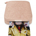 Bluetooth pocket printer for photos and pictures in Goddess Pink, Pearl White, and Bright Black