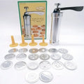 Stainless steel irregular biscuit mould decorating gun baking tool 22x15.5x6cm style 2098