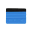 Blue PP plastic automotive film scraper 125x80mm for car decal removal