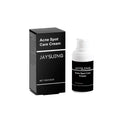15g jar of hydrating acne face cream with mint leaf and tea tree oil