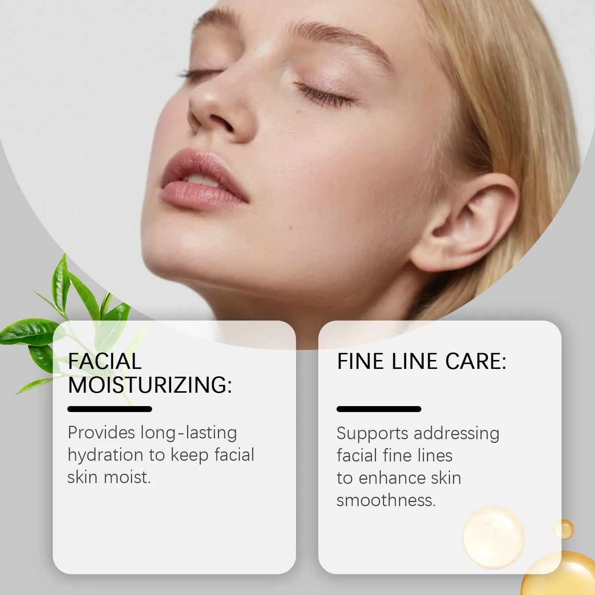 Gentle Nourishing Tea Tree Moisturizing Cream 50g pot for face and body hydration