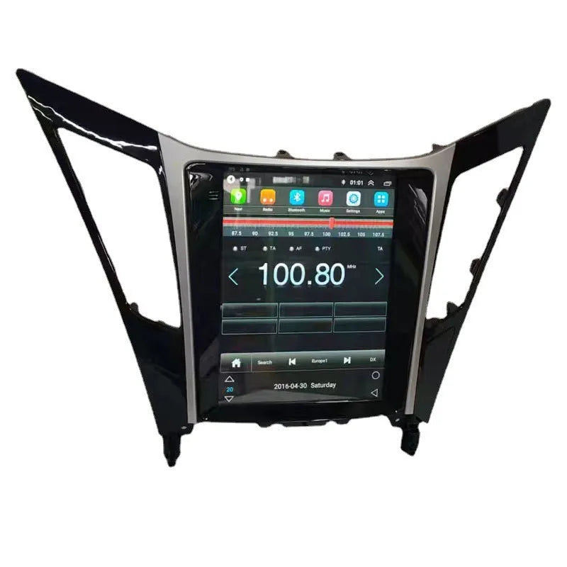 Vertical 9.7-inch Android car navigation touchscreen for 2008 Hyundai Sonata