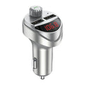 Bluetooth car charger MP3 player 24V USB output black colour in-car adapter