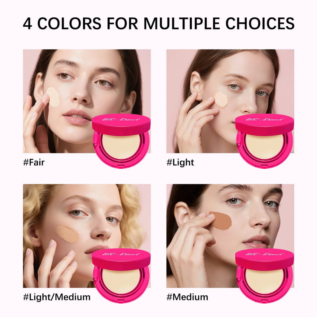20g bottle of lightweight moisturising liquid foundation in four colour options