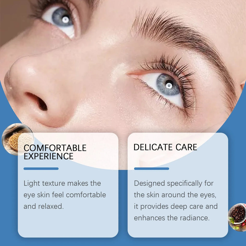 15g tube of Viareline collagen firming eye cream for the eye area
