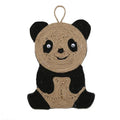 Panda design cat scratching pad with sisal surface measuring 54cm long with skid-proof bottom