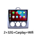 9-inch Android car stereo with wireless CarPlay for Volkswagen Fox manual air conditioning vehicles