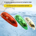 V3 wireless charging waterproof navigation light for RC car and model boats