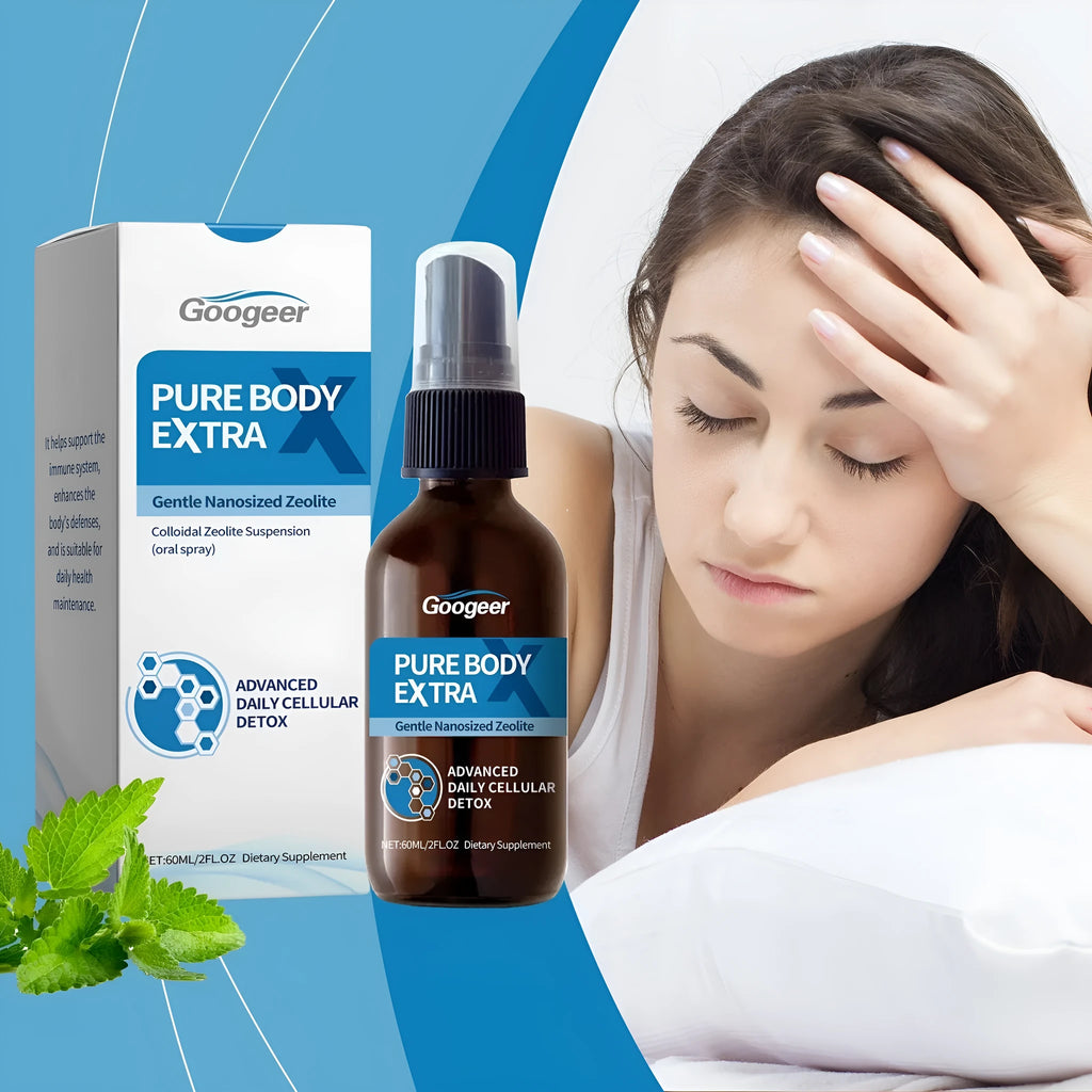 Googeer Body Care Oral Spray bottle, 60ml net content, body treatment product