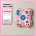 Smart music boxing machine wall target in white, pink, black or blue with optional boxing glove