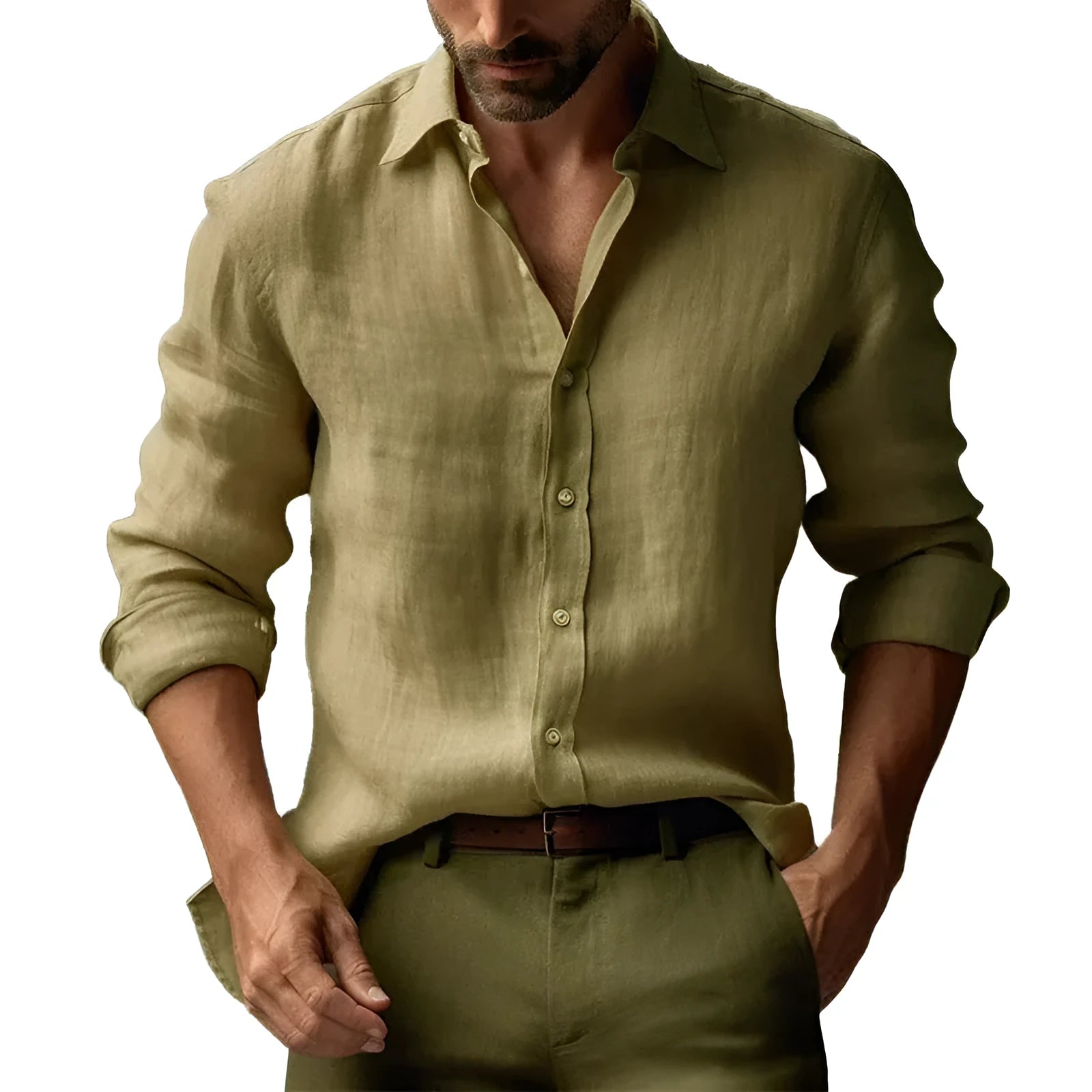 Men's floral pattern cardigan shirt with digital printing in young casual style for leisure wear