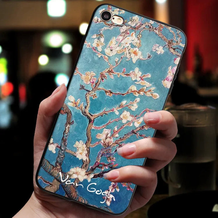 Soft TPU phone case for Xiaomi with starry sky design, anti-fingerprint surface, shockproof silicone cover