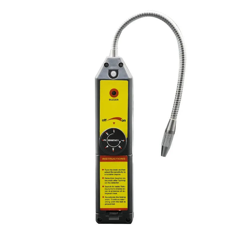 WJL-6000 halogen refrigerant leak detector with 20cm flexible probe for car air conditioning diagnostics