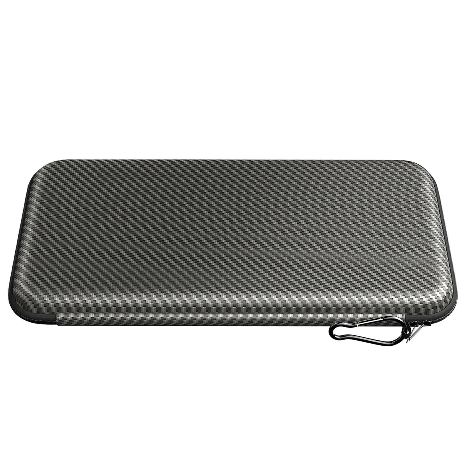 Silver grey golf double glove storage bag with two wall mounting brackets for organised golf accessory storage