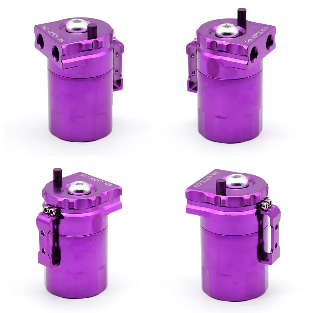Aluminium alloy car engine oil breather pot in choice of four colours for modification projects