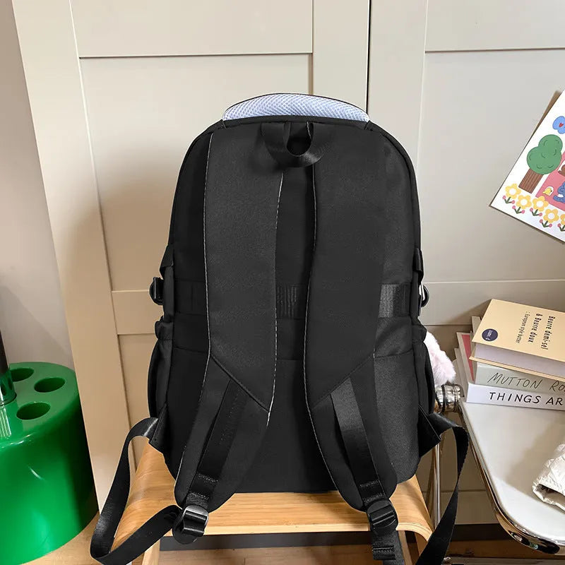 Waterproof nylon high school backpack in multiple colours with under 20L capacity