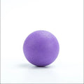 Round green TPE massage ball with a 6.1cm diameter for muscle and fascia relief.