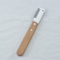 Pet stripping comb grooming tool with wood handle for dogs and cats