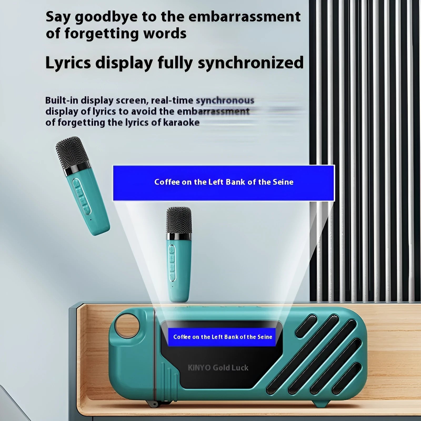 K18PRO Pixel Edition Bluetooth speaker microphone in Milky White with control buttons and microphone grille