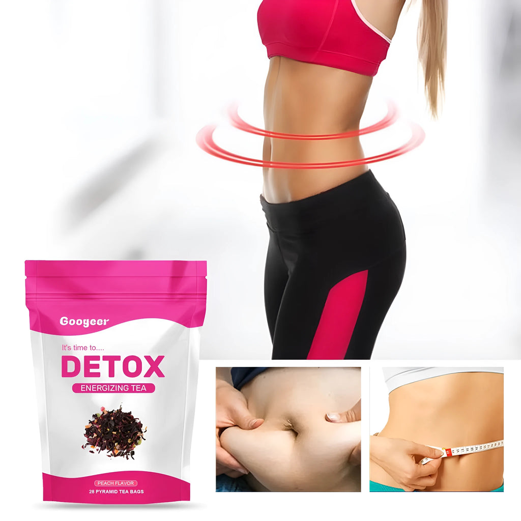 28-piece green tea slimming kit for body firming and belly contraction