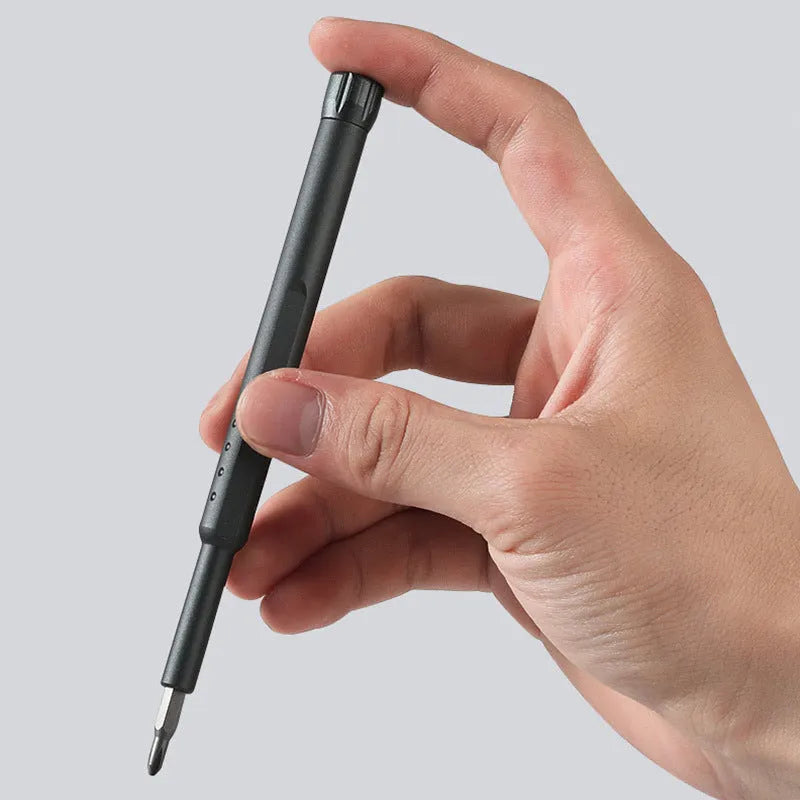 49-in-1 magnetic precision screwdriver set for mobile phone repair in a storage case.