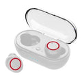 Wireless Bluetooth headset in Black Gold with charging box