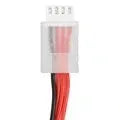 7.4V 1200mAh lithium polymer RC battery for model cars and boats.