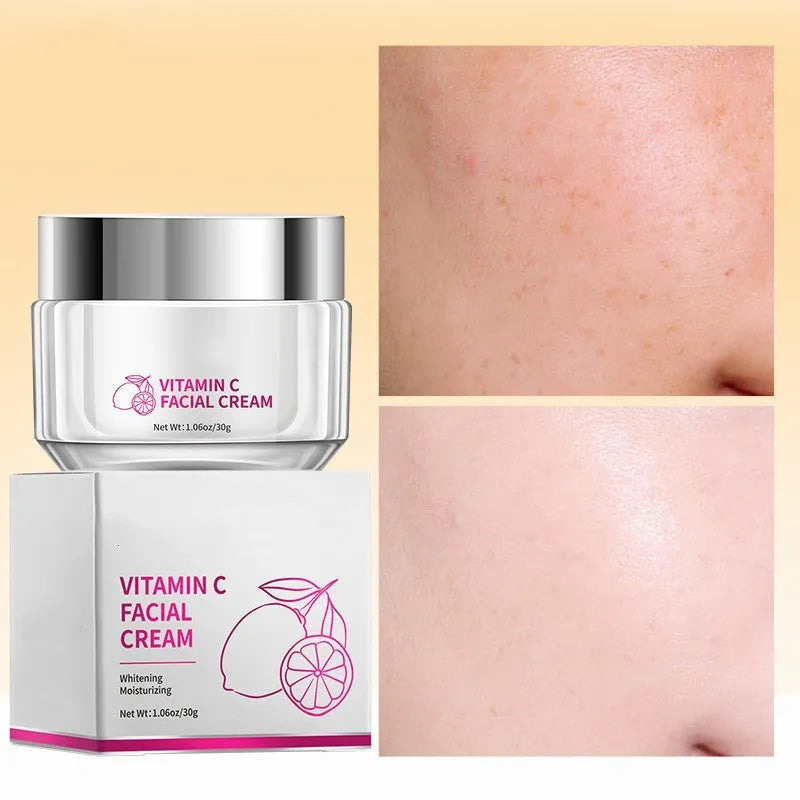 30g Vitamin C Face Cream jar with universal skin type label