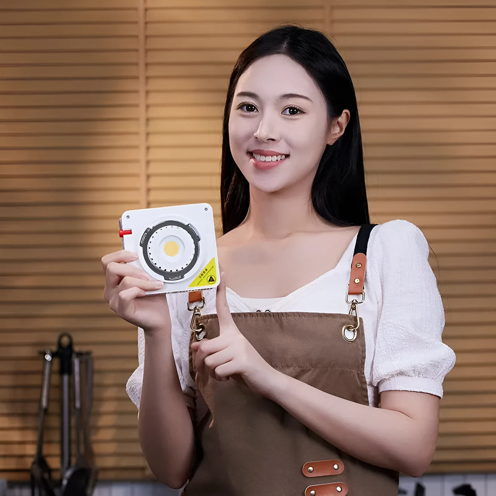 ML100Bi aluminium alloy photography LED fill light with lenses and Bluetooth control