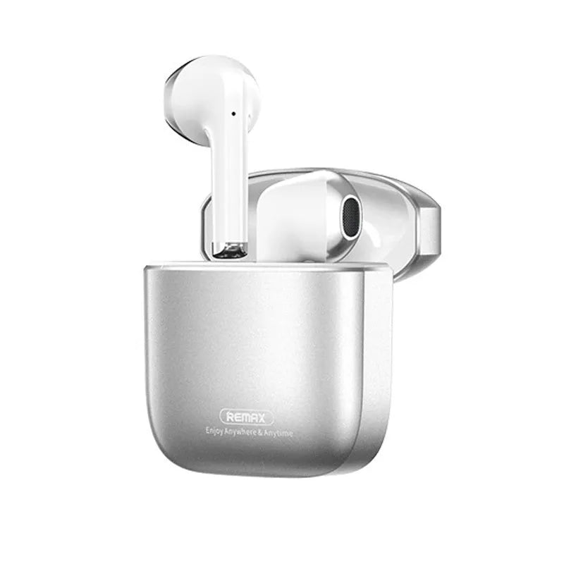 REMAX AlloyBuds 1 black true wireless earbuds with charging case ENC noise reduction 13mm driver