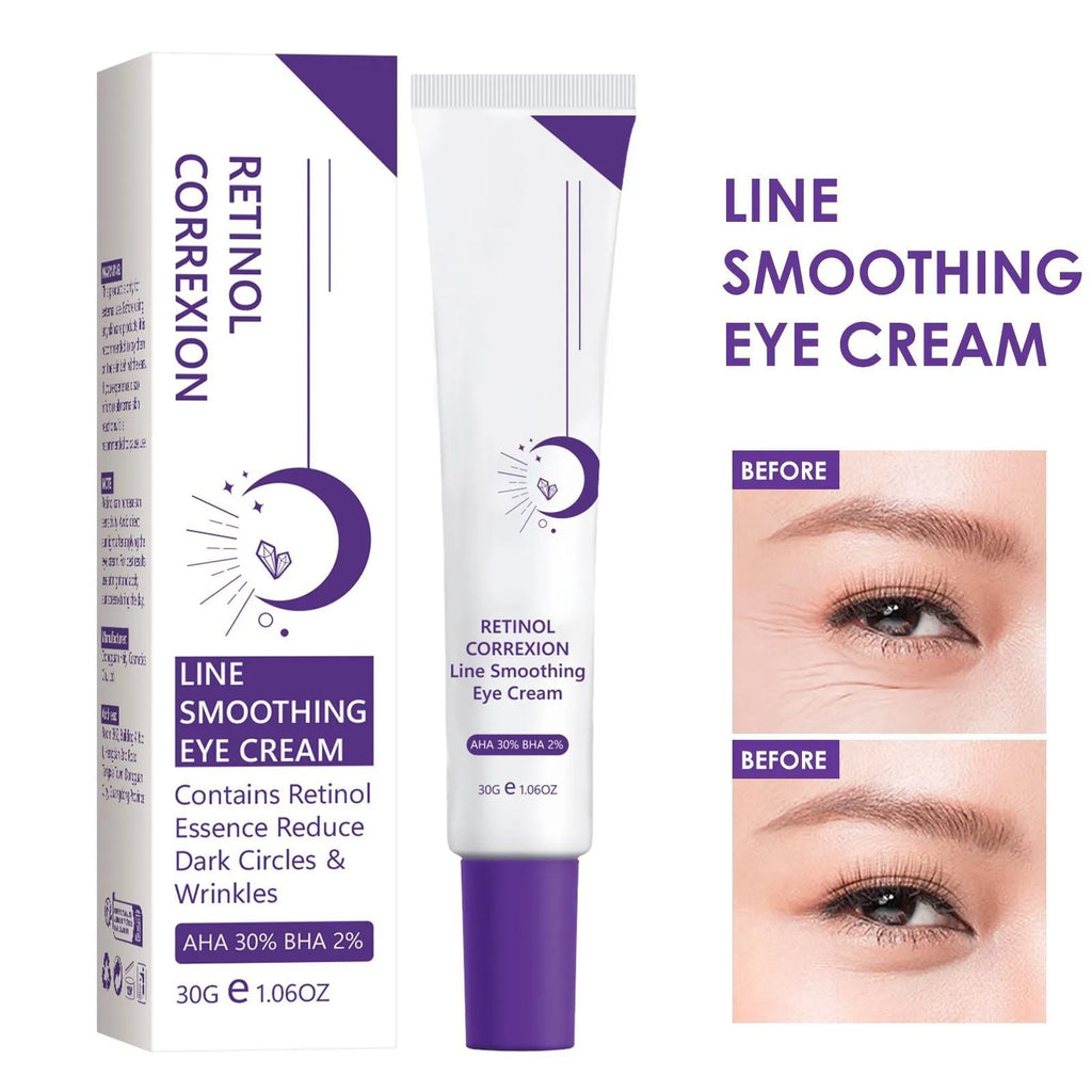 30g retinol eye cream in packaging for universal skin types