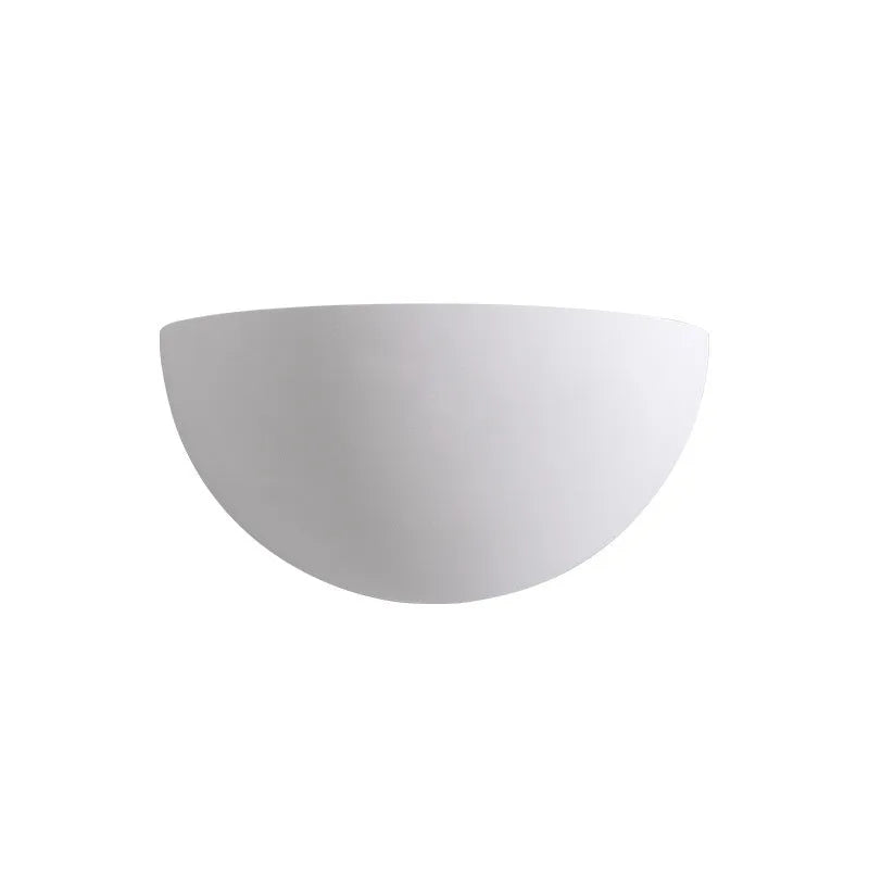 Bedside wall lamp in gypsum aluminium with E27 13W source, switch control, and 3000K or 4000K light colour
