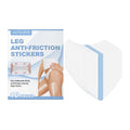 Pack of 10 leg anti-wear patches with moisturising ingredients including sodium hyaluronate and glycerin