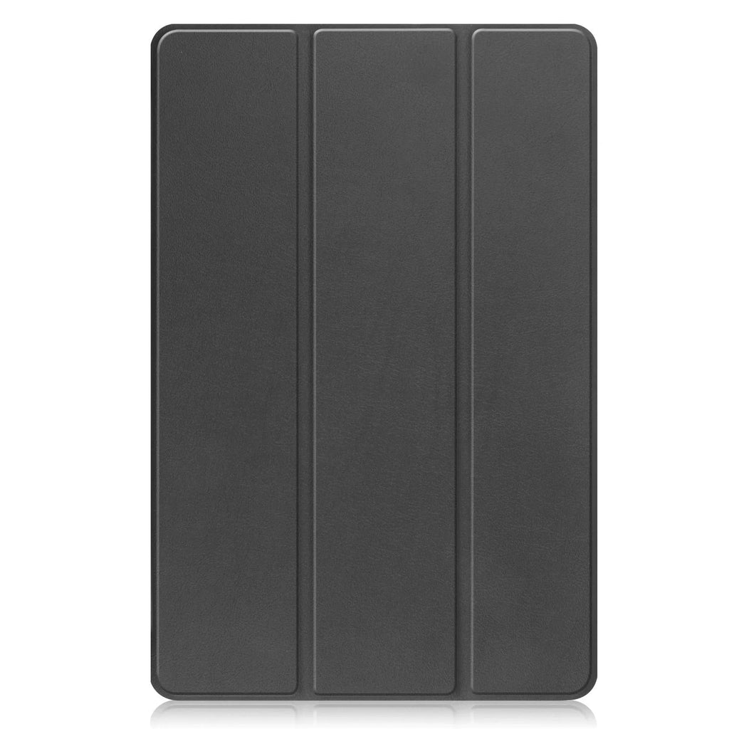 Black ultra thin protective case for Xiaomi Tablet 5 Pro 12.4, PU and PC shell, 290x190x11mm
