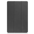Black ultra thin protective case for Xiaomi Tablet 5 Pro 12.4, PU and PC shell, 290x190x11mm