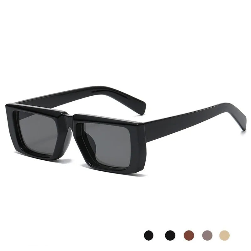 Special-shaped UV400 sun glasses with PC full frame in various colour options including black/grey lenses and coloured frames